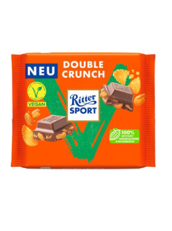 Веганский шоколад Ritter Sport Double Crunch 100г