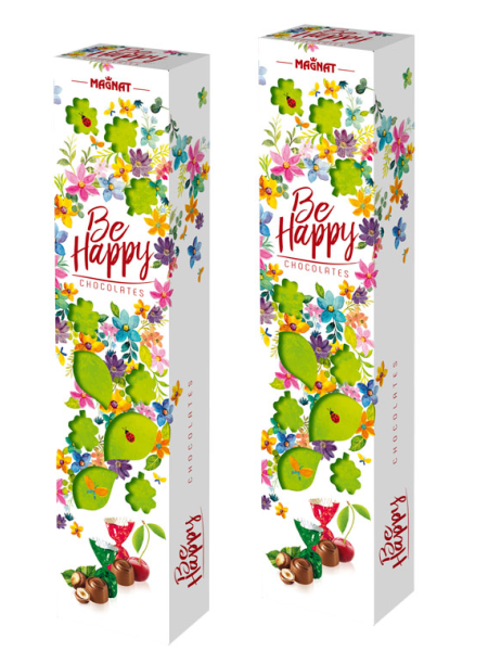 Конфеты пралине MAGNAT Be Happy 105г