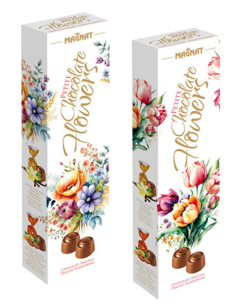 Конфеты пралине MAGNAT Petite Choco Flowers 80г