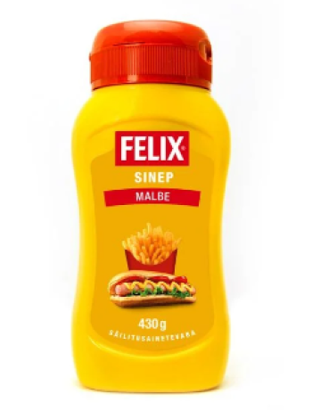 Мягкая горчица FELIX Malbe sinep 430г