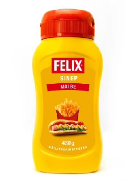 Мягкая горчица FELIX Malbe sinep 430г