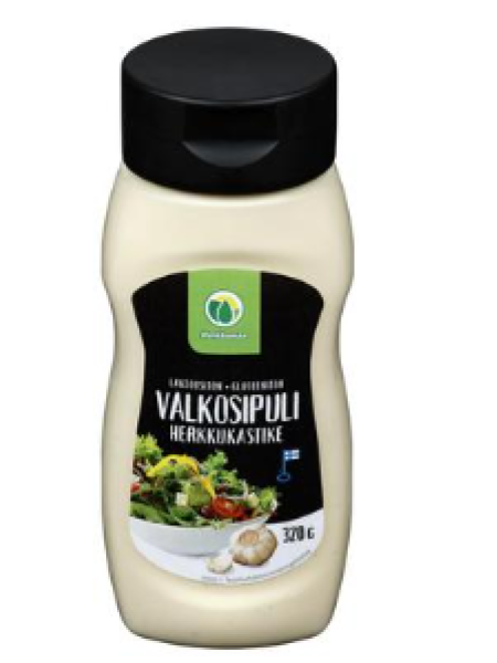 Чесночный соус Herkkumaa Valkosipulikastike 320г