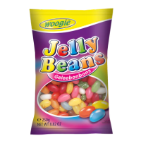 Жевательные конфеты Woogie Jelly beans 250г 