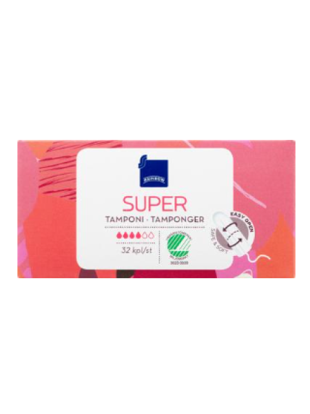 Тампоны Rainbow tamponi super 32шт