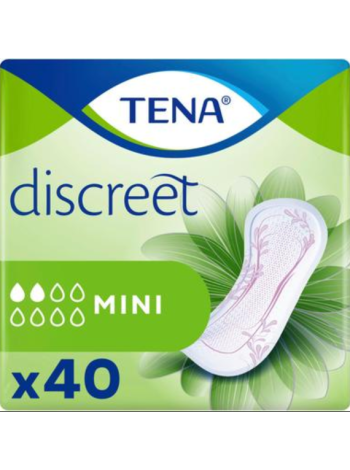 Прокладки при незначительном недержании мочи TENA lady Discreet Mini 40шт