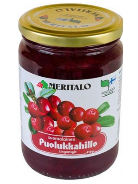 Брусничное варенье Meritalo pohlamoos 410г