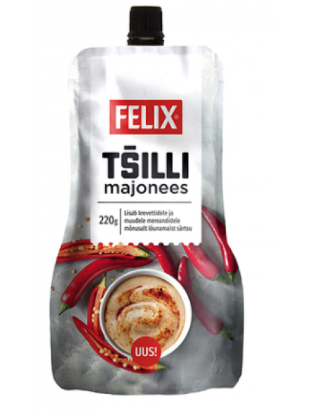 Майонез с перцем чили FELIX Tšillimajonees 220г