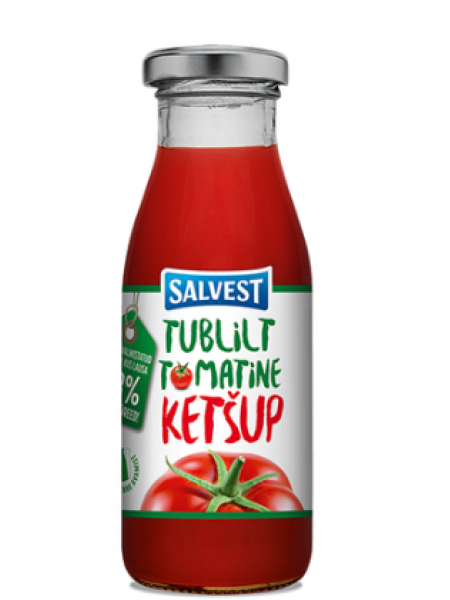 Натуральный кетчуп Salvest Ketšup 270г в стекле