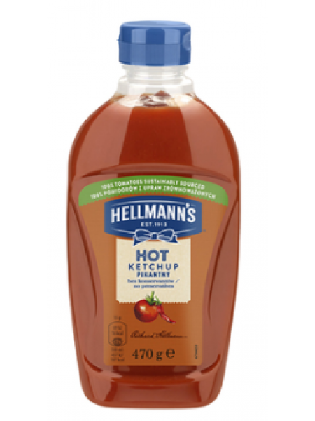 Кетчуп Хот Hellmann`s ketšup Hot 470г
