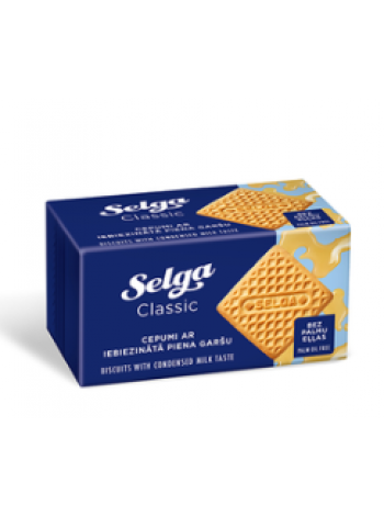 Печенье со вкусом сгущенки Selga kondenspiimamaitseline küpsis 180 г
