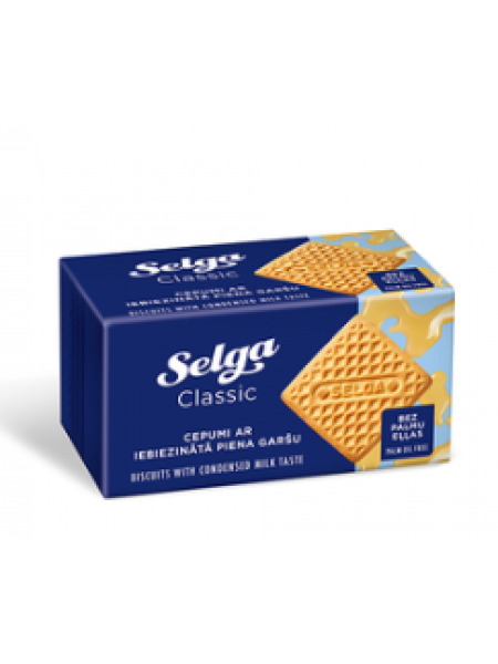 Печенье со вкусом сгущенки Selga kondenspiimamaitseline küpsis 180 г