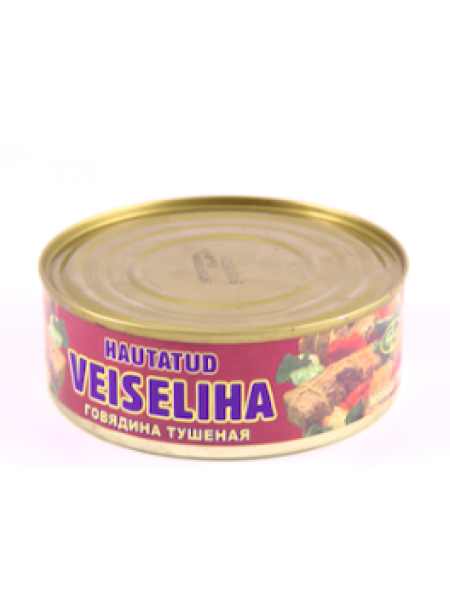 Тушеная говядина MINU Hautatud veiseliha 250г