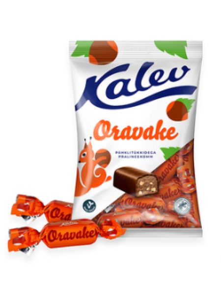 Конфеты Белочка Kalev Oravake 175г