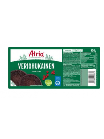 Блинчики из свиной крови Atria veriohukainen 400г