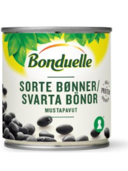 Черная фасоль в рассоле Bonduelle Mustapavut 200г/130г