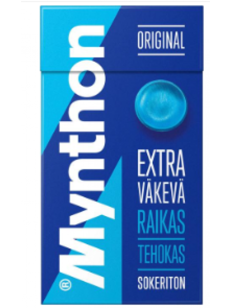 Пастилки при боли в горле Mynthon Extra Concentrated без сахара 35г