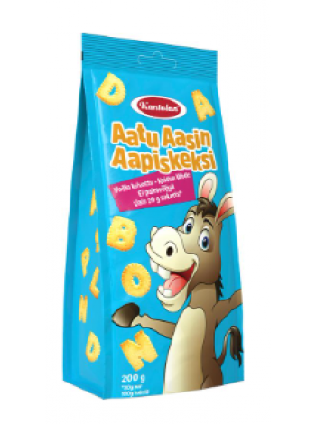 Печенье для детей со сливочным маслом Kantola's Aatu Aasin Monkey Cake 200г