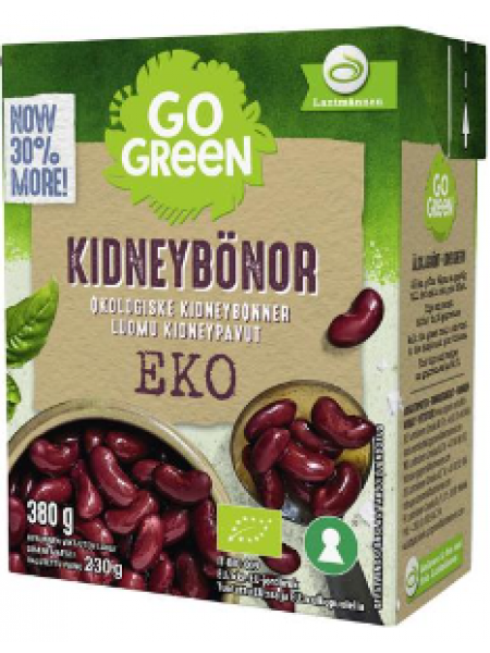 Органическая фасоль GoGreen Luomu Kidneybonor 380г