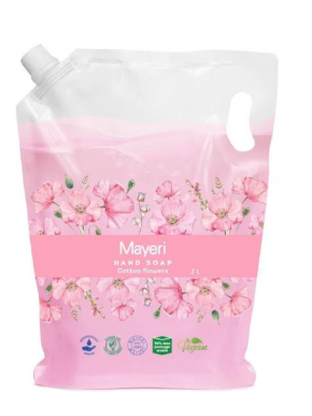 Жидкое мыло Mayeri Cotton Flowers 3л цветки хлопка