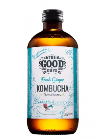 Чайный гриб с имбирем The Good Guys Kombucha 350мл  
