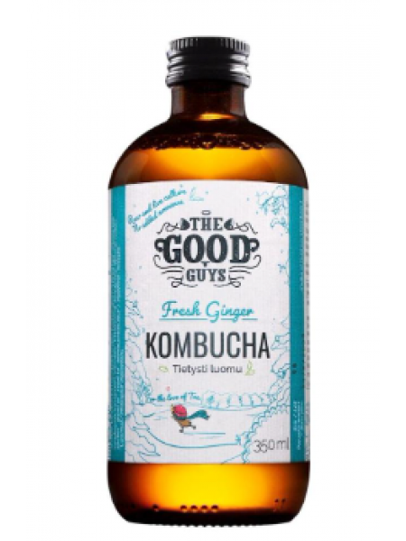 Чайный гриб с имбирем The Good Guys Kombucha 350мл 