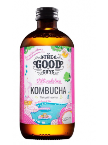 Малиновый чайный гриб The Good Guys Villivadelma kombucha 350мл