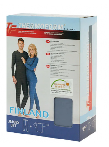 Термокостюм THERMOFORM Finland Plain размер  L темно-синий
