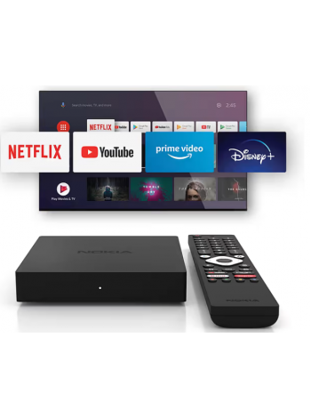 Медиаплеер Nokia Streaming Box 8000 с пользовательским интерфейсом Android