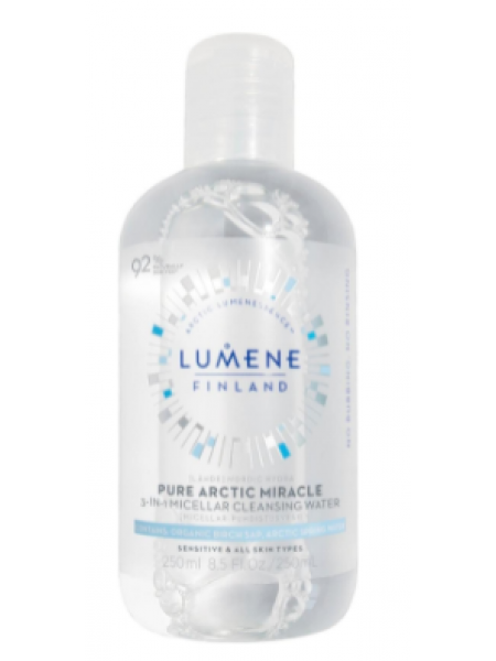 Мицеллярная очищающая вода Lumene Lähde 3In1 250мл