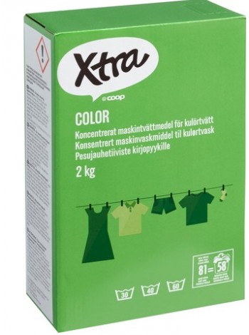 Концентрат стирального порошка Xtra Pesujauhetiiviste Color 2кг