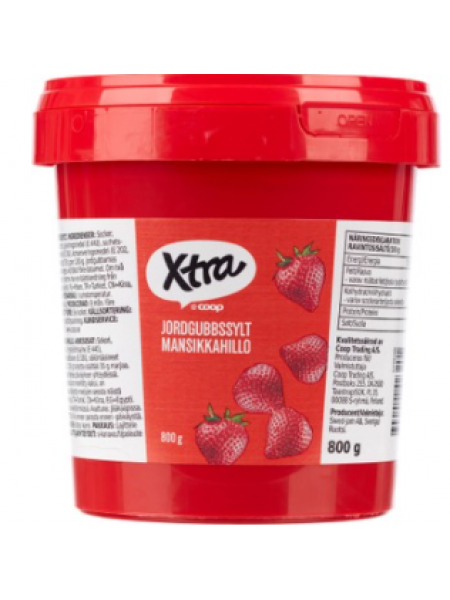 Клубничное варенье X-tra Mansikkahillo 800г