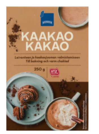 Какао порошок Rainbow Kaakao 250г