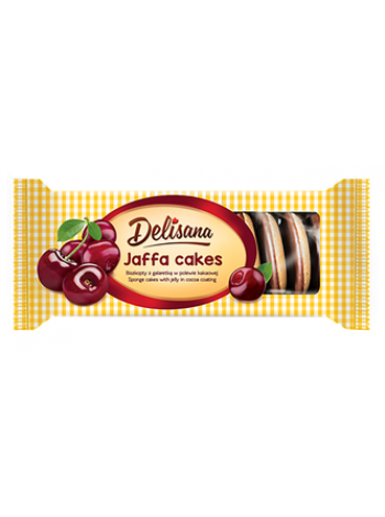 Печенье с вишневым мармеладом Delisana 135г