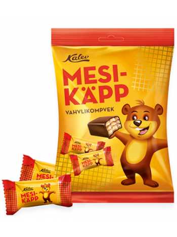 Конфеты вафельные Kalev Mesikäpp 150г