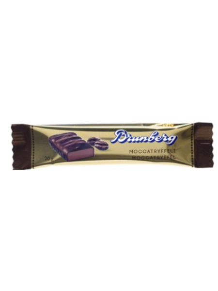 Батончик темного шоколада с трюфелем Brunberg Moccatryffel 20г