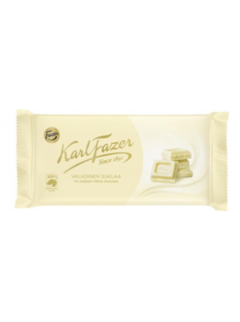 Плитка белого шоколада Karl Fazer 131 г