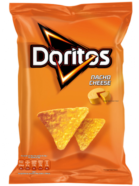 Кукурузные чипсы Doritos Nacho Cheese 170г со вкусом сыра