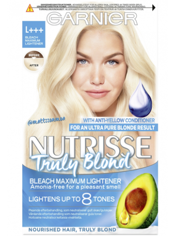 Краска для волос Garnier Nutrisse Truly Blonde L +++ ультро сильное отбеливание