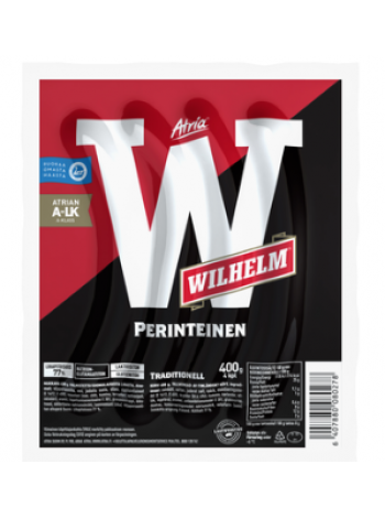 Традиционные сосиски Atria Wilhelm Perinteinen 400г