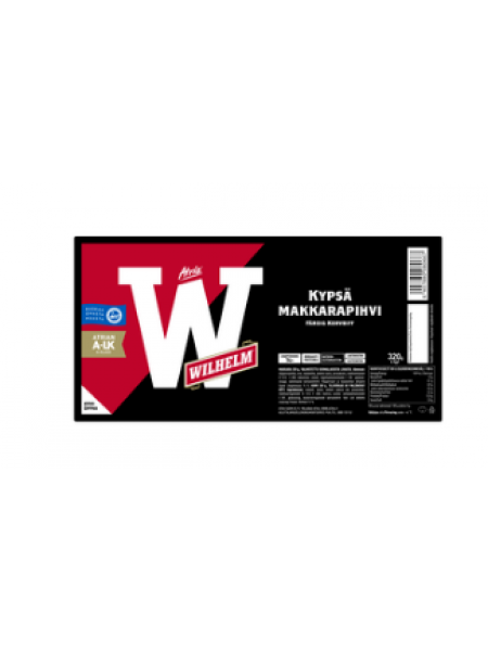 Стейк из колбасы  Atria Wilhelm Makkarapihvi 320г