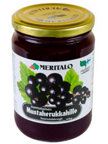 Варенье из черной смородины Meritalo mustaherukkahillo 410г