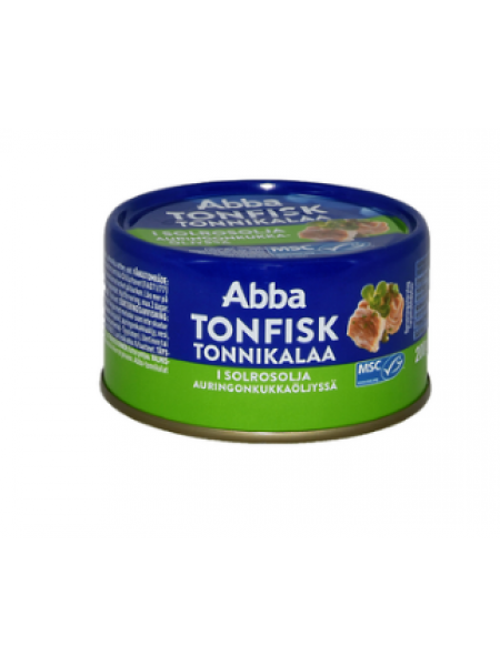 Тунец в масле Abba onnikalaa Öljyssä 200 / 150 г 