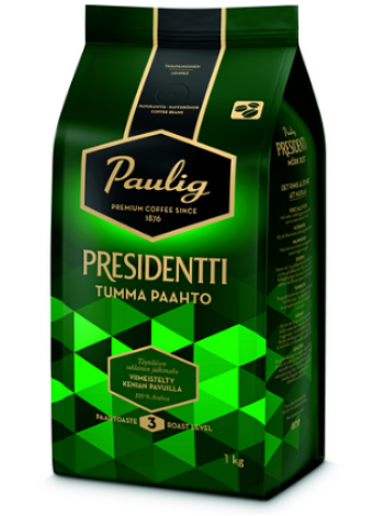 Кофе в зернах Presidentti Tumma Paahto 1 кг
