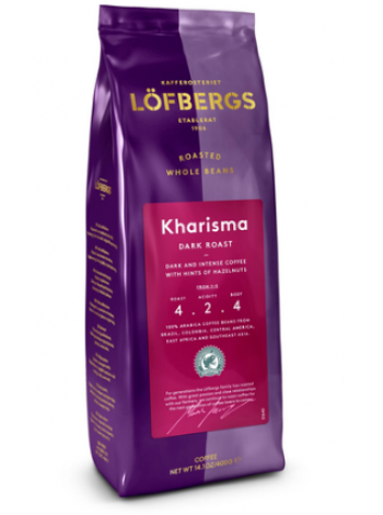 Кофе в зернах Löfbergs Lila Kharisma 400г