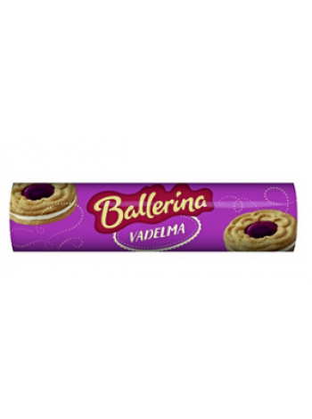 Песочное печенье Ballerina Vadelma 190г с малиной