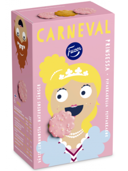 Печенье Fazer Carneval Prinsessa 175г 32шт