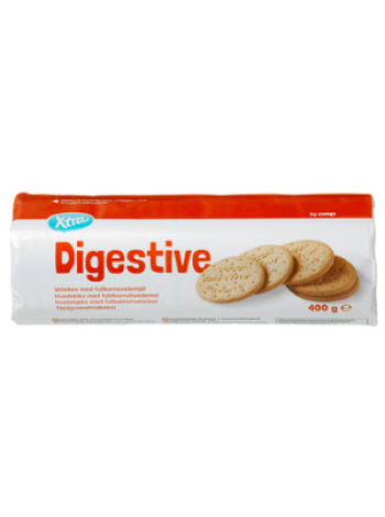 Печенье X-Tra Digestive 400г  из цельнозерновой муки