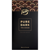 Темный плиточный шоколад Fazer Pure Dark 95г 70%