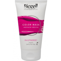 Оттеночная маска для волос Biozell Professional Color Mask Hoitava Sävyte Raspberry 150мл цвет малина