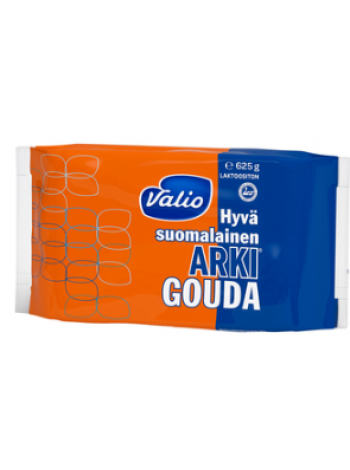 Сыр Valio Hyvä suomalainen Arki gouda 625г без лактозы